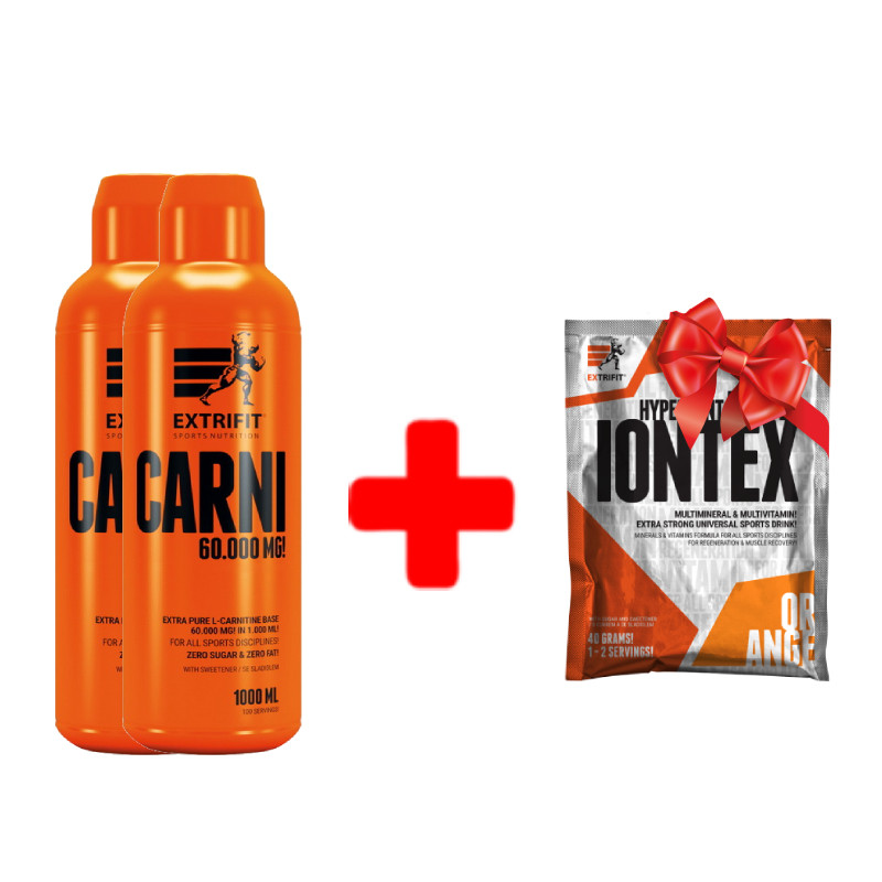 Рідкий L-карнітин Extrifit Carni Liquid 60000 mg (1 l) (Mojito) + Extrifit Carni Liquid 60000 mg (1 l) (Mojito) + Extrifit