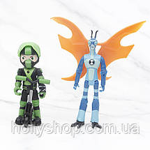 Ігровий набір фігурок героїв Ben 10 10-12 см Бен 10 Бентен + Світло, фото 2