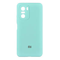 Чехол Full Case HQ with frame для Xiaomi Poco F3 Цвет 21, Sea blue