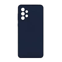 Чехол для Samsung A73 5G Full Case No Logo with frame Цвет 08 Dark Blue