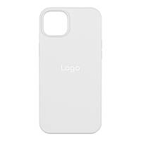 Чехол для iPhone 15 Plus Silicone Case Full Size AA Цвет 09 White