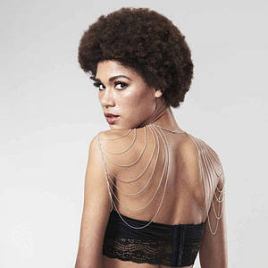 Ланцюжок на плечі Bijoux Indiscrets сріблястий