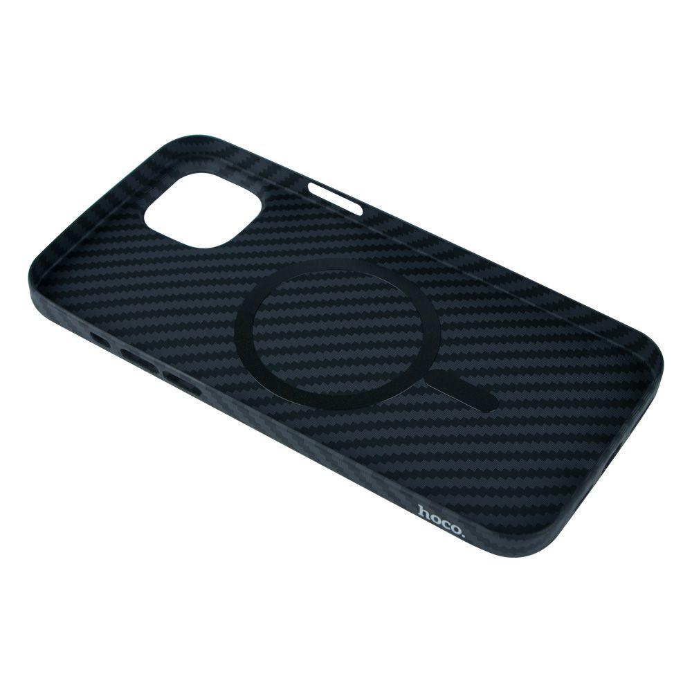 Чехол для iPhone 14 Plus Hoco ultra-thin magnetic protective case Цвет black - фото 4 - id-p1942729922
