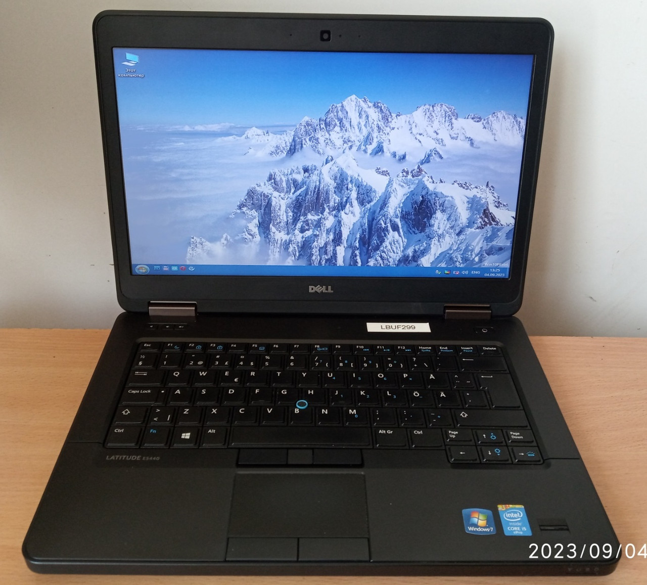 Ноутбук Dell E5440 /14" HD+ i5-4310u/8 GB DDR3/128 GB SSD/Intel HD Graphics 4400/WebCam, фото 1