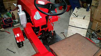 Переоборудовали мотоблок в мототрактор EXPERT