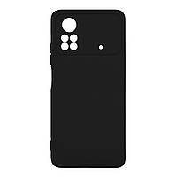Чехол для Xiaomi POCO X4 Pro 5G Full Case TPU plus Silicone Touch No Logo Цвет 18 Black