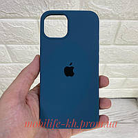 Чехол Silicone case iPhone 13 космос ( Силиконовый чехол iPhone 13 с микрофиброй )