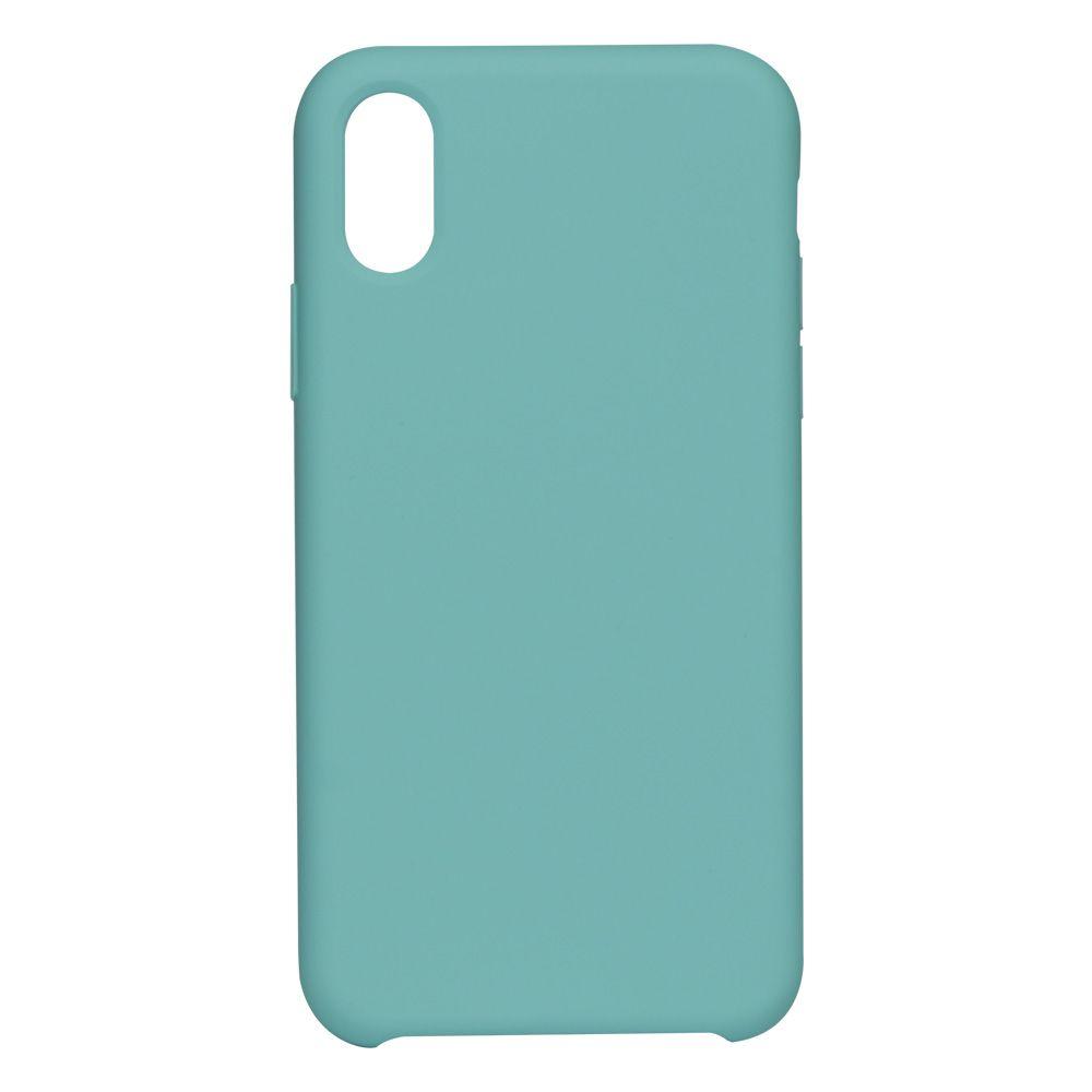 Чехол для iPhone X для iPhone Xs Soft Case Цвет 21 Sea blue - фото 1 - id-p1942703286