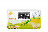 Мыло туалетное EVISSA ANTI-BACTERIAL SOAP PAPER WRAPPED 90 g/Pc SENSITIVE