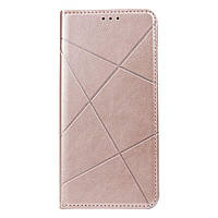 Чехол-книжка Business Leather для Samsung Galaxy A03 Цвет Розовый
