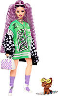 Лялька Барбі Екстра Модниця Barbie Extra Doll & Accessories with Crimped Lavendar Hair
