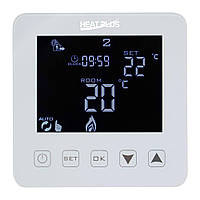 Сенсорный программируемый терморегулятор Heat Plus BHT-320 White