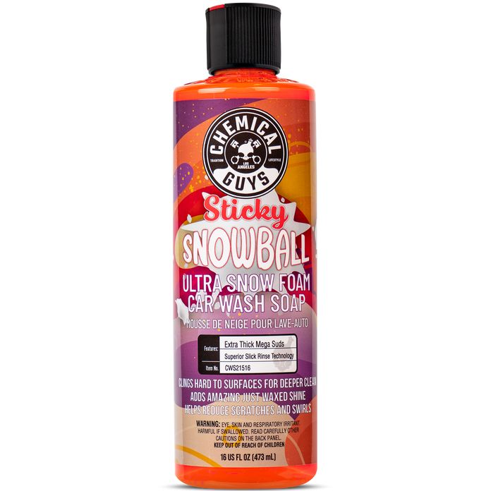 Піна для автомийки Chemical Guys Sticky Snowball Ultra Snow Snow Snow, 473 мл, фото 1