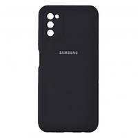 Чехол для Samsung A03s Full Case HQ with frame 164mm Цвет 18 Black