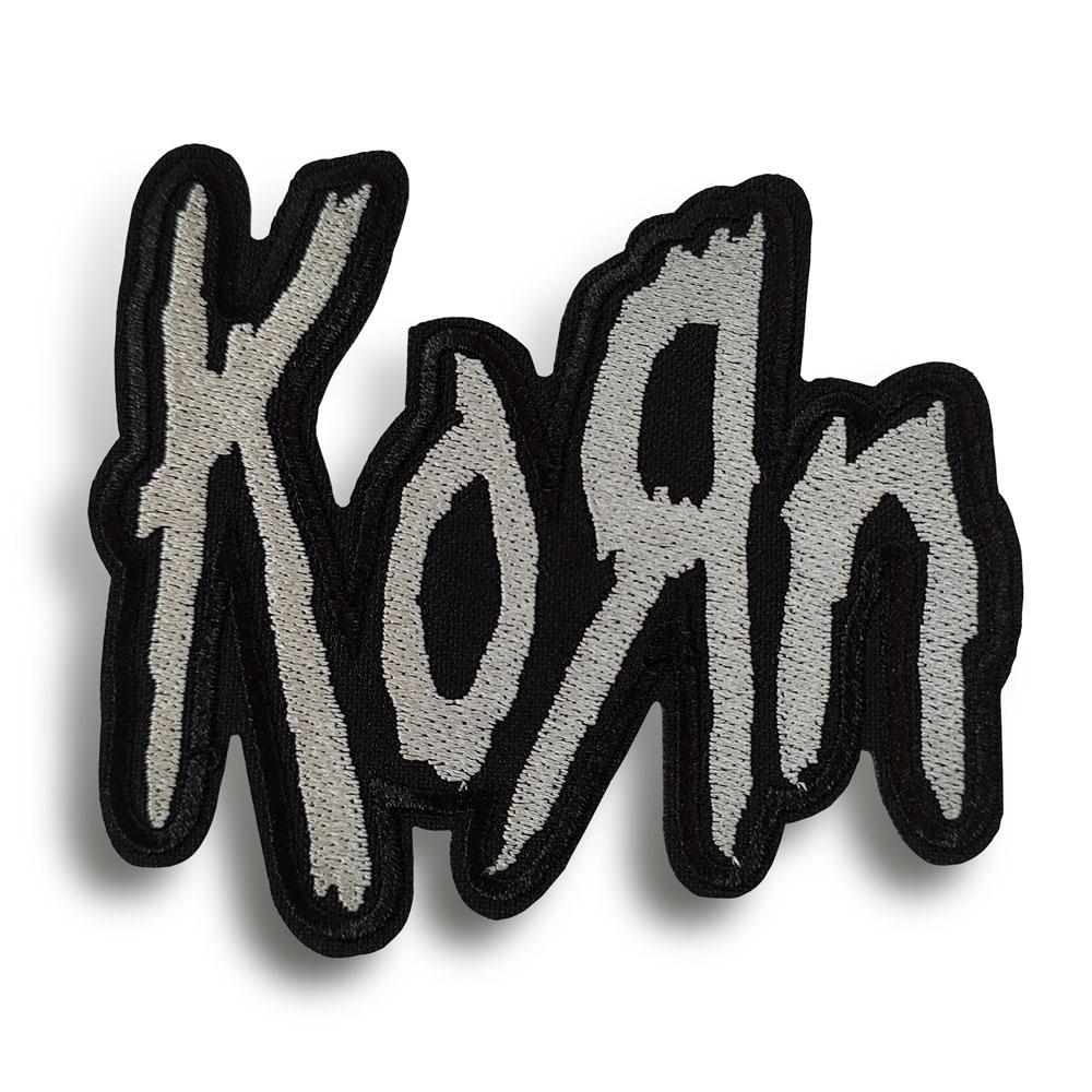 Нашивка KORN 11 срібне лого