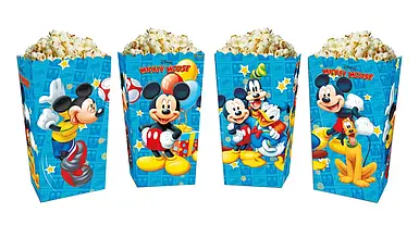 Коробки для солодощів та попкорну Міккі Маус 5шт