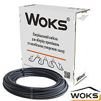Двухжильный нагревательный кабель Woks 30T - 1329 Вт, 43м