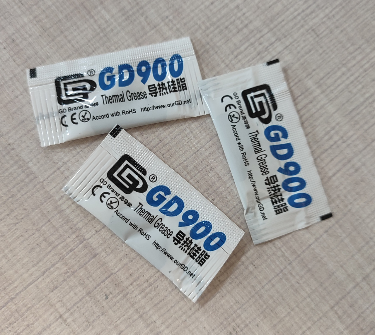 Термопаста GD900 0,5 г 4,8 Вт/м*К сашет