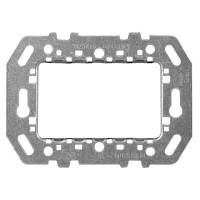 Суппорт стальной для рамок итальянского стандарта на 1-3 модуля, ABB Zenit N2473.9