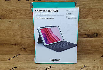 Чохол-клавіатура Logitech Combo Touch для iPad 10.2" (7-е 8-е 9-е покоління) (920-009608) Новий