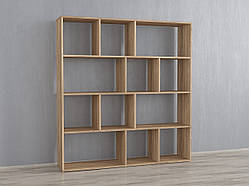 Стелаж, перегородка для кімнати Id 0083 Дуб сонома Ш 1316 / В 1430 / Г 290