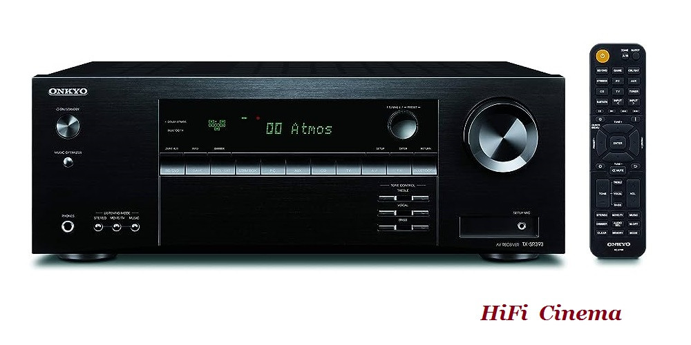 Onkyo TX-SR393 Black 5.2-канальний АВ-ресивер домашнього кінотеатру