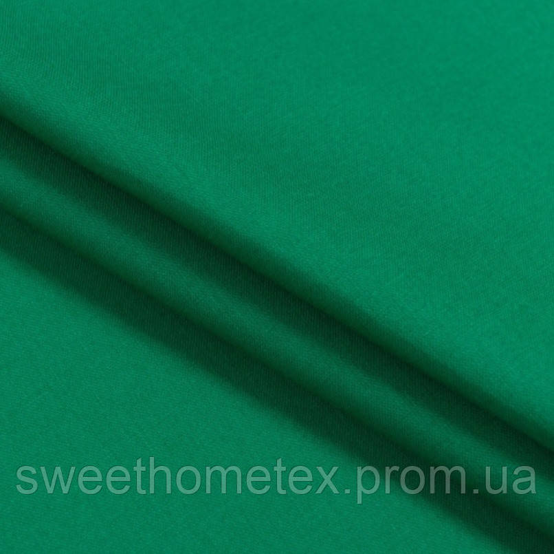 Бязь гладкофарбована однотонна яскраво-зелена100% бавовна щільність 147 для постільної білизни пелюшок підкладки