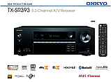 Onkyo TX-SR393 Black 5.2-канальний АВ-ресивер домашнього кінотеатру, фото 6