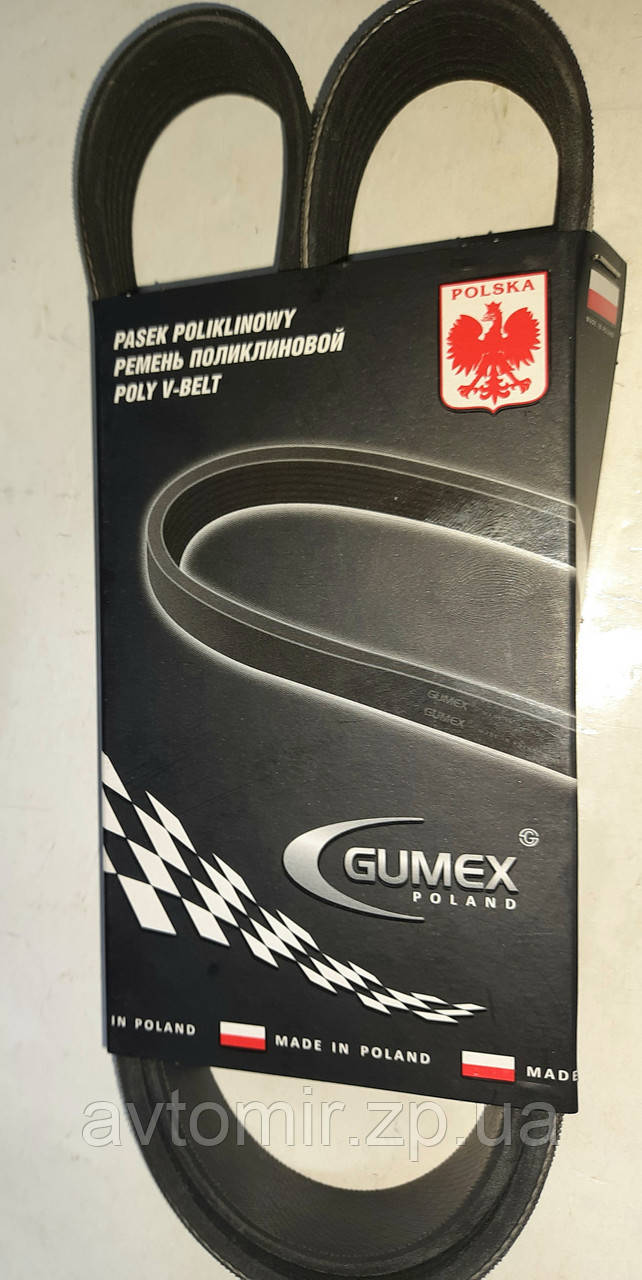 Ремінь генератора ВАЗ 2110-2115,GUMEX 16V 6PK737