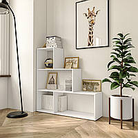 Стелаж для книг Moreli GT-75 Ш1071/В1076/Г280 Білий