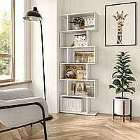 Стелаж для книг Moreli GT-56 Ш700/В1920/Г238 Білий