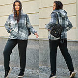 Жіночий теплий костюм на флісі батальний новинка 2024, фото 2