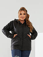 Куртка жіноча плащівка (48-58) (3 кв) "ROSHIOR" недорого від прямого постачальника