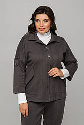 Жакет Емілі графіт 50 (101673)