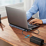 USB-Hub Baseus EliteJoy Gen2 11-Port Type-C HUB Adapter Dark gray, фото 5