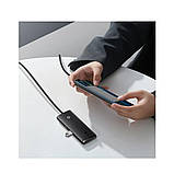 USB-Hub Baseus Lite Series 4-Port USB-A HUB Adapter (USB-A to USB 3.0*4 ) 1m Black, фото 6