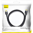 Кабель Baseus Cafule 4KHDMI Male To 4KHDMI Male Adapter Cable 2m Black, фото 2