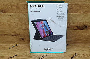 Чохол-клавіатура Logitech SLIM FOLIO для iPad 10.2 (7-е покоління) (920-009473) Новий