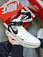 ДЕМИСЕЗОН! Мужские кроссовки Nike Air Force Hight White/Black