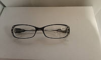 Женские очки для коррекции зрения диоптрия -3.00 линзы прозрачные пластиковая оправа