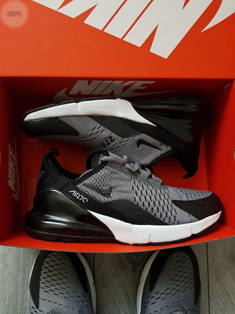 Мужские кроссовки Nike Air Max 270 Grey - фото 7 - id-p1942780114