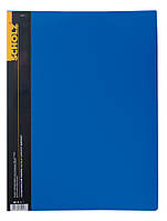 Папка з 10 файлами A4 "Scholz" 06500 дисплей-книга 550мкн синя, шт