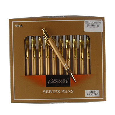 Ручка кулькова синя автомат BAIXIN ВР-2005 3-32, шт, фото 1