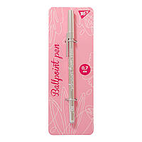 Ручка кулькова "Yes" 411955 "Happy pen", рож., 1шт/уп, шт