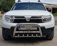 Кенгурятник (нерж.) для Dacia Duster 2018 гг. Дачия Дастер