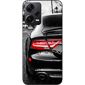 Бампер силіконовий для Xiaomi Redmi Note 12 Pro Plus 5G з малюнком Машина