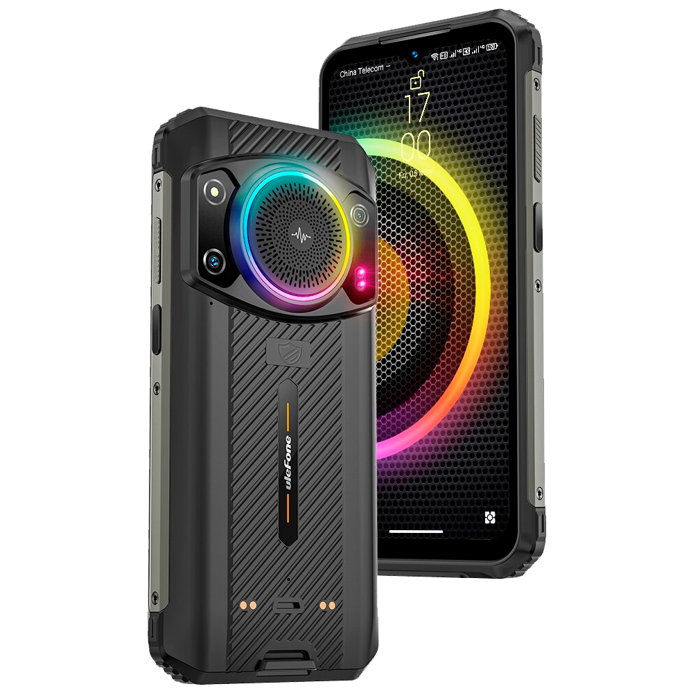 Мобільний телефон смартфон UleFone Armor 21 8/256Gb black Night Vision IP69K екран 6,58'', 2 SIM, 9600 мАг - фото 1 - id-p1942837752