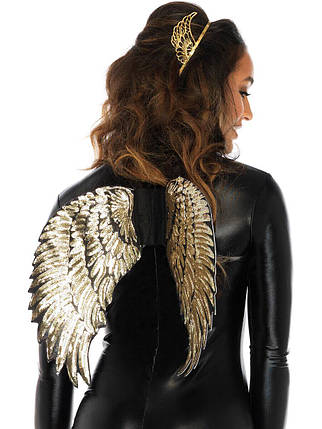 Крила Leg Avenue Gold sequin wings O/S, фото 1