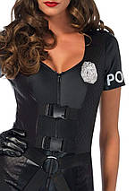 Костюм поліцейської Leg Avenue Flirty Five-0 Cop M, фото 4