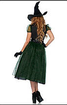 Жіночий костюм смарагдової відьми Leg Avenue Darling Spellcaster S, фото 3